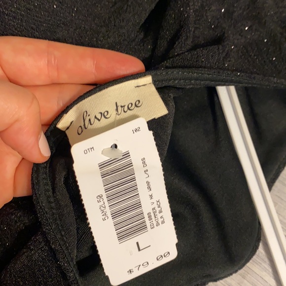 Black party dress size L - Picture 3 of 4